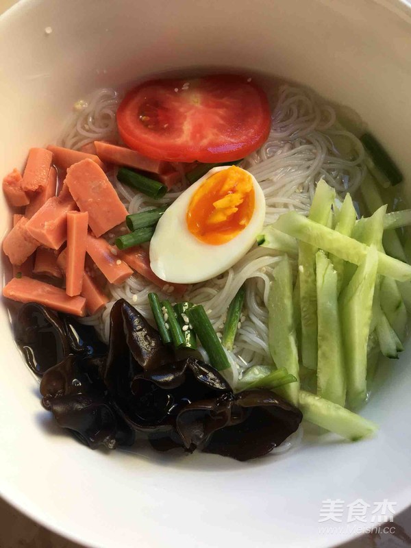 Self-cooling Noodles recipe