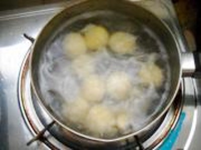 Coconut Corn Dumplings recipe
