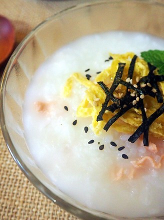 Salmon Congee recipe