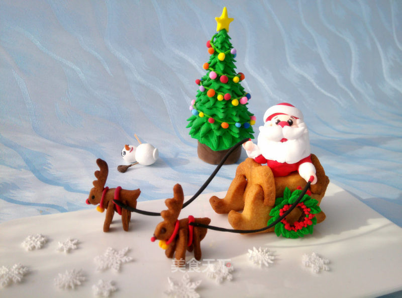 #柏翠大赛# Christmas Three-dimensional Cookies