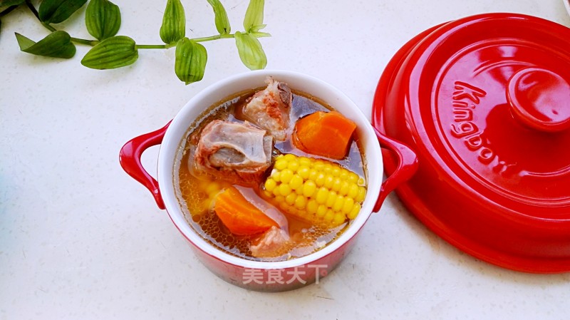 Corn Pork Ribs Soup recipe