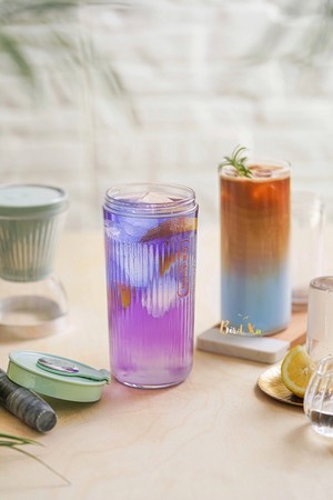 Dongling Lecui Cup | 🔵butterfly Pea Flower Handmade Lemon Sparkling Water➕🔷butterfly Pea Flower Latte recipe