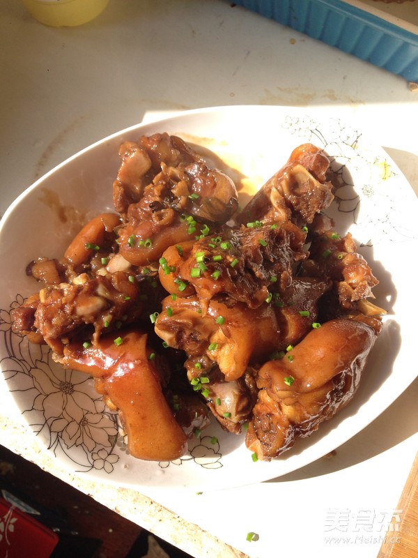 Braised Pork Trotters recipe