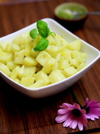Potato Salad with Green Sauce