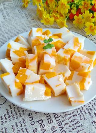 Mango Coconut Milk Jelly recipe