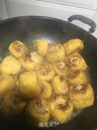 Stuffed Bean Soak with Fresh Meat and Horseshoe recipe