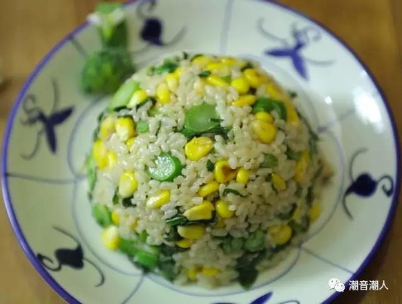 Chaoyin Hipsters: Meatloaf Kale Rice recipe