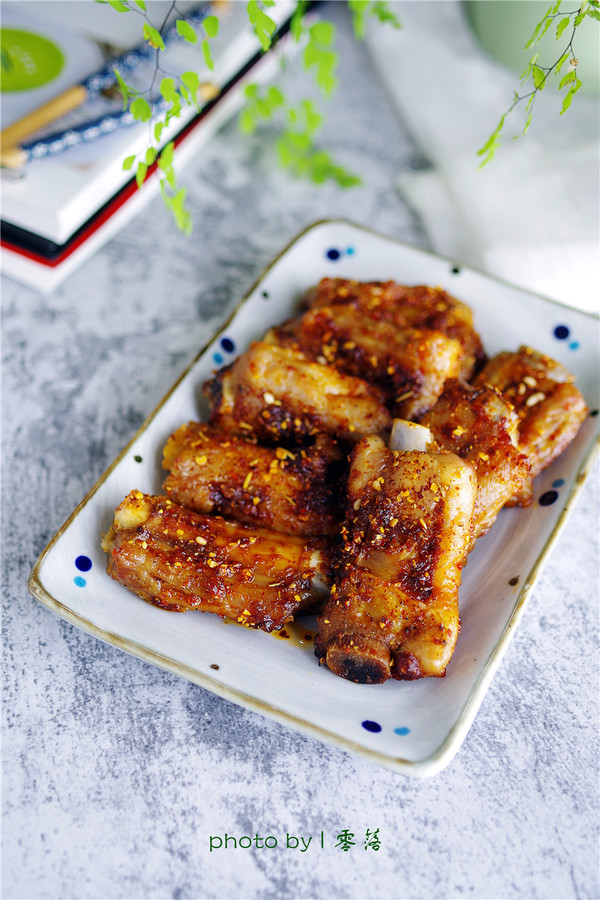 Spicy Grilled Pork Ribs recipe