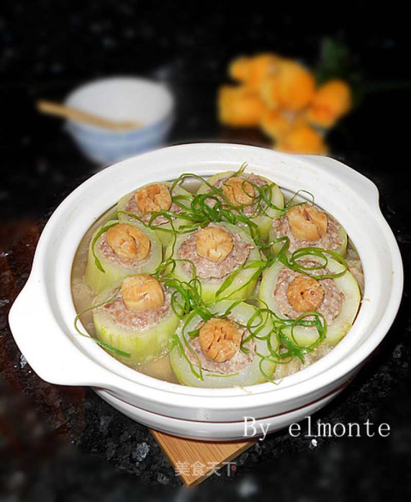 [cantonese Cuisine] Scallops and Melon Pot recipe