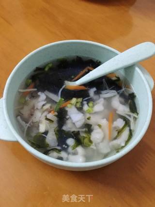 Tofu Fish Seaweed Soup recipe