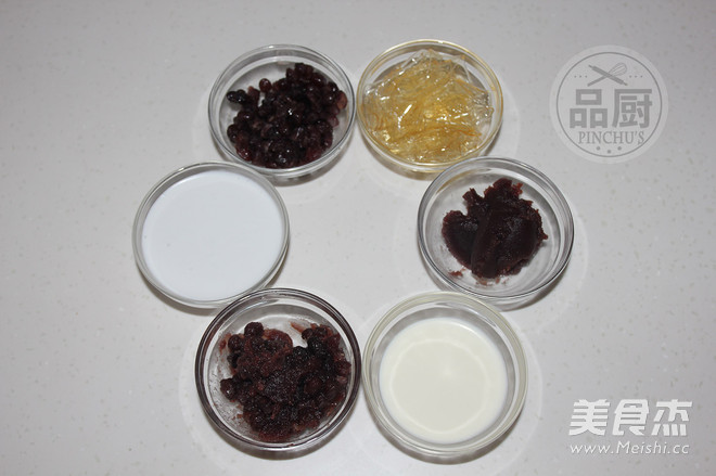 Coconut Milk Honey Bean Mousse recipe