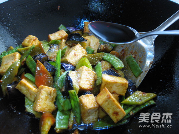 Tofu and Eggplant Claypot recipe