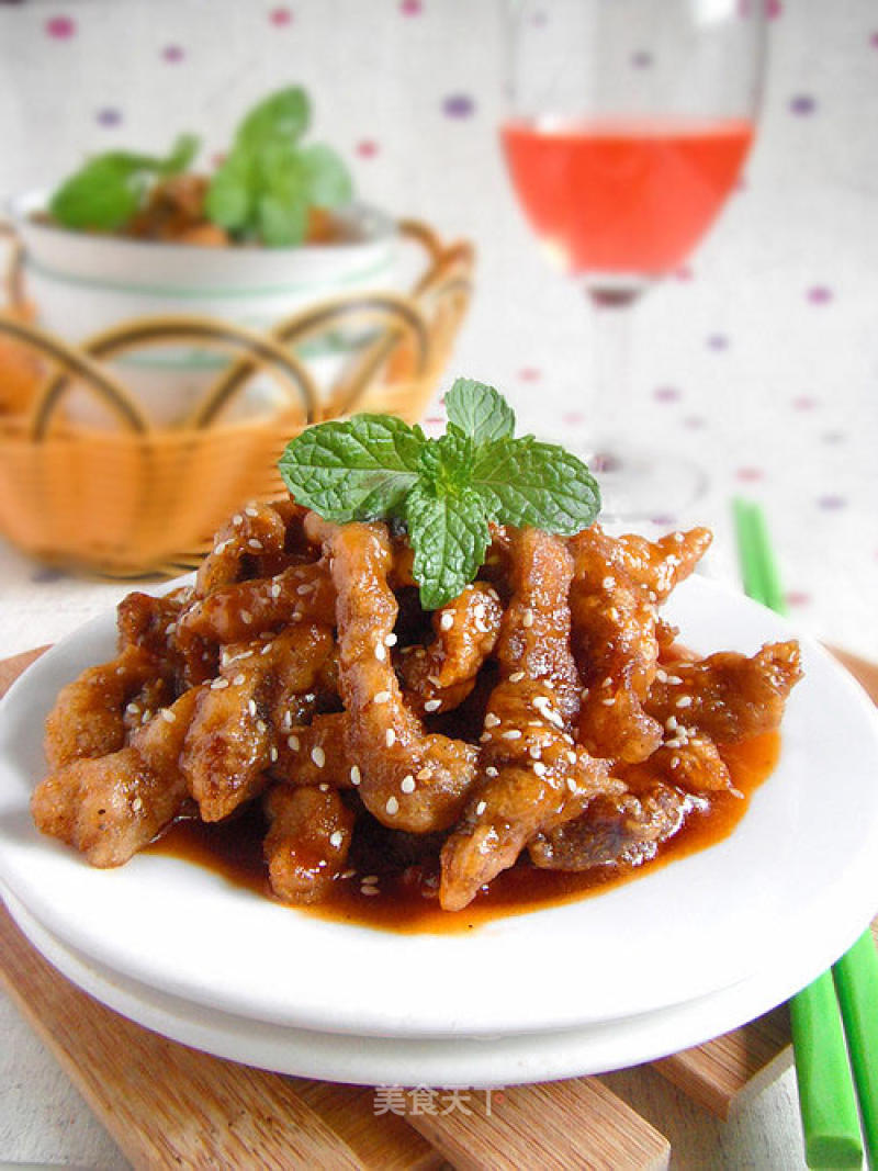 Sweet and Sour and Delicious-garlic Sweet and Sour Pork Tenderloin recipe