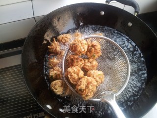 Crispy Fried Carrot Meatballs recipe