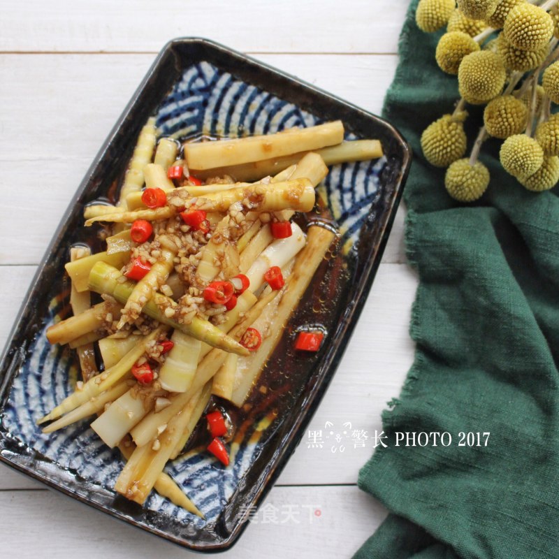 Spicy Fresh Bamboo Shoots recipe