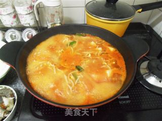 Housewife Version of Korean Seafood Soup recipe