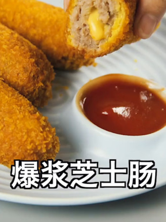 Fried Cheese Sausage recipe