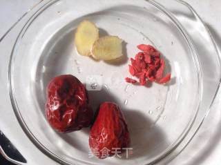 Chinese Wolfberry, Ginger, Red Date and Red Syrup recipe