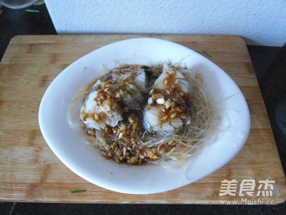 Steamed Cod with Garlic Vermicelli recipe
