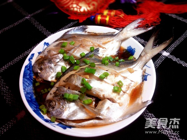 Steamed Silver Pomfret recipe