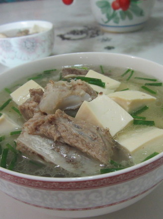 Pork Bone Tofu Soup