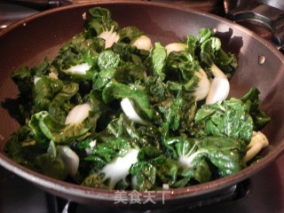 Stir-fried Cabbage with Fresh Yuba recipe