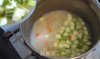 Crab Vermicelli Melon Porridge recipe