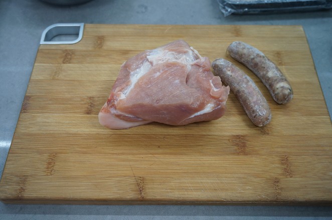 Sausage and Pork Fried Lump recipe