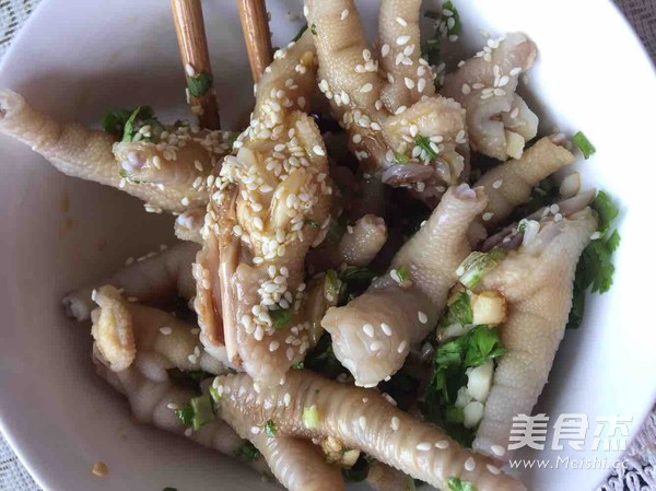 Cold Chicken Feet recipe