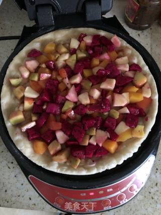 Electric Baking Pan Fruit Pizza recipe