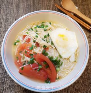 Tomato and Enoki Mushroom Soup Powder recipe