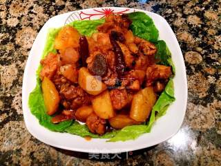 Beer Potato Chicken recipe