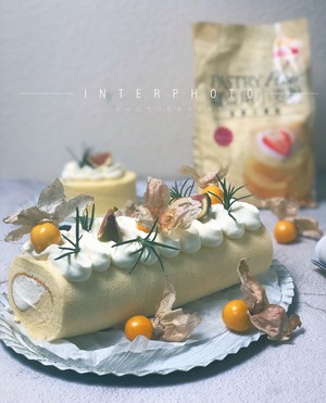 Passion Fruit Cake Roll with A Small Refreshing Taste, I Fell in Love with It Just Once. recipe