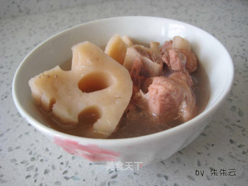 Lotus Root Spine Bone Soup recipe