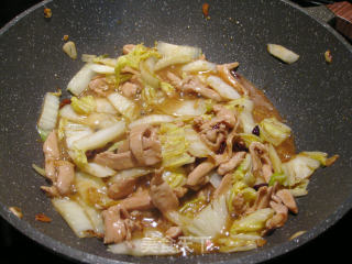 Sweet and Sour Cabbage Chicken Breast recipe