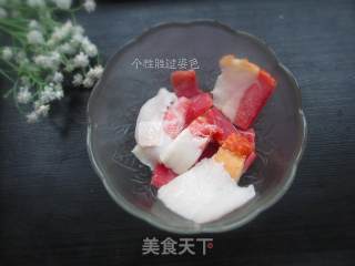 Steamed Rice with Bacon recipe