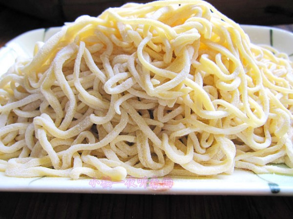 Hand Rolled Longevity Noodles recipe