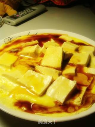 Tofu Steamed Egg recipe