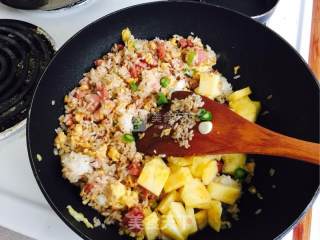 Pineapple Fried Rice with Teriyaki Sauce recipe