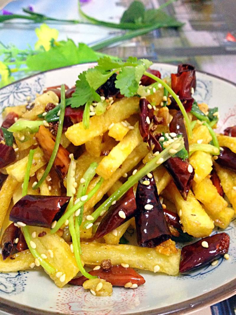 Spicy Fries recipe