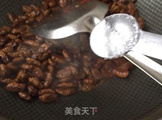 Spicy Silkworm Pupa recipe