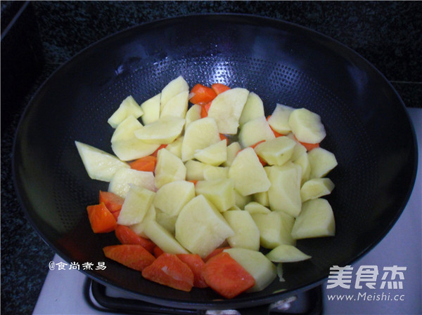 Curry Coconut Sweet Potato Beef Brisket recipe