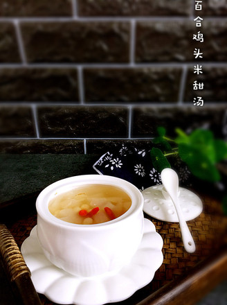 Lily Chicken Head Rice Sweet Soup