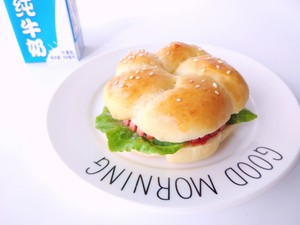 Vitality Breakfast-burger Sandwich recipe