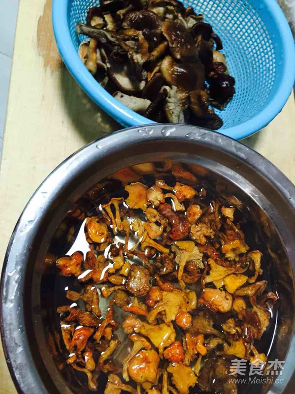 Wild Mushroom Chicken Soup recipe