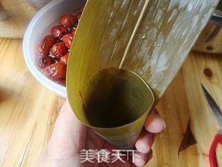 Zongqing Dragon Boat Festival---【red Date Zongzi】 recipe