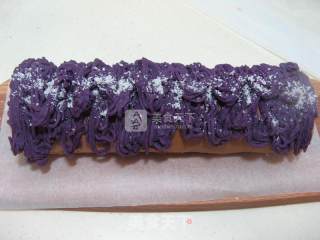 Purple Sweet Potato Chiffon Cake Roll recipe