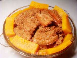 【zhejiang Cuisine】--pumpkin Steamed Pork recipe