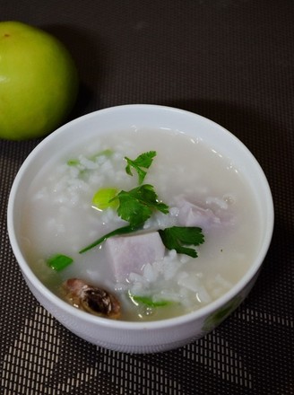 Taro Pork Ribs Congee recipe