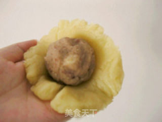 Kidney Bean Paste Mooncake recipe